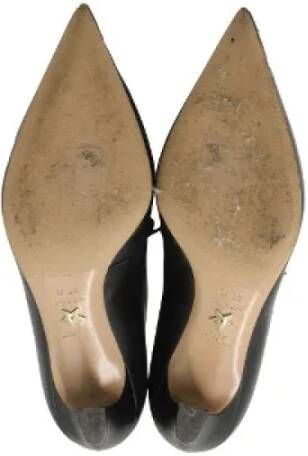 Dior Vintage Pre-owned Leather boots Black Dames