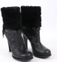 Dior Vintage Pre-owned Leather boots Black Dames - Thumbnail 2