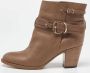Dior Vintage Pre-owned Leather boots Brown Dames - Thumbnail 2