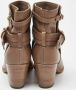 Dior Vintage Pre-owned Leather boots Brown Dames - Thumbnail 5