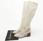Dior Vintage Pre-owned Leather boots White Dames - Thumbnail 8