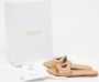 Dior Vintage Pre-owned Leather flats Beige Dames - Thumbnail 9