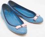 Dior Vintage Pre-owned Leather flats Blue Dames - Thumbnail 4