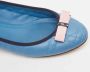 Dior Vintage Pre-owned Leather flats Blue Dames - Thumbnail 7