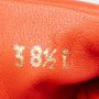 Dior Vintage Pre-owned Leather flats Orange Dames - Thumbnail 7