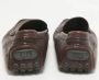 Dior Vintage Pre-owned Leather flats Purple Heren - Thumbnail 4