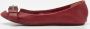 Dior Vintage Pre-owned Leather flats Red Dames - Thumbnail 2