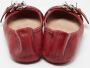 Dior Vintage Pre-owned Leather flats Red Dames - Thumbnail 5