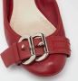 Dior Vintage Pre-owned Leather flats Red Dames - Thumbnail 7