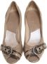 Dior Vintage Pre-owned Leather heels Beige Dames - Thumbnail 2