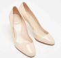 Dior Vintage Pre-owned Leather heels Beige Dames - Thumbnail 4