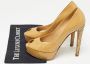 Dior Vintage Pre-owned Leather heels Beige Dames - Thumbnail 9
