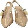 Dior Vintage Pre-owned Leather heels Beige Dames - Thumbnail 6