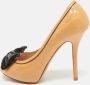 Dior Vintage Pre-owned Leather heels Beige Dames - Thumbnail 2