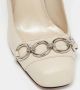 Dior Vintage Pre-owned Leather heels Beige Dames - Thumbnail 7