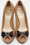 Dior Vintage Pre-owned Leather heels Beige Dames - Thumbnail 3