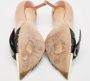 Dior Vintage Pre-owned Leather heels Beige Dames - Thumbnail 6