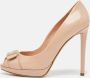 Dior Vintage Pre-owned Leather heels Beige Dames - Thumbnail 2