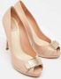 Dior Vintage Pre-owned Leather heels Beige Dames - Thumbnail 4