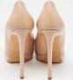 Dior Vintage Pre-owned Leather heels Beige Dames - Thumbnail 5