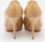 Dior Vintage Pre-owned Leather heels Beige Dames - Thumbnail 5