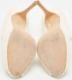 Dior Vintage Pre-owned Leather heels Beige Dames - Thumbnail 6
