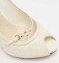Dior Vintage Pre-owned Leather heels Beige Dames - Thumbnail 7