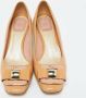 Dior Vintage Pre-owned Leather heels Beige Dames - Thumbnail 2