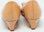 Dior Vintage Pre-owned Leather heels Beige Dames - Thumbnail 4
