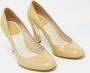 Dior Vintage Pre-owned Leather heels Beige Dames - Thumbnail 3