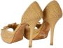 Dior Vintage Pre-owned Leather heels Beige Dames - Thumbnail 3