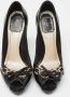 Dior Vintage Pre-owned Leather heels Black Dames - Thumbnail 3