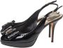 Dior Vintage Pre-owned Leather heels Black Dames - Thumbnail 3