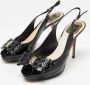 Dior Vintage Pre-owned Leather heels Black Dames - Thumbnail 4