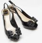 Dior Vintage Pre-owned Leather heels Black Dames - Thumbnail 8