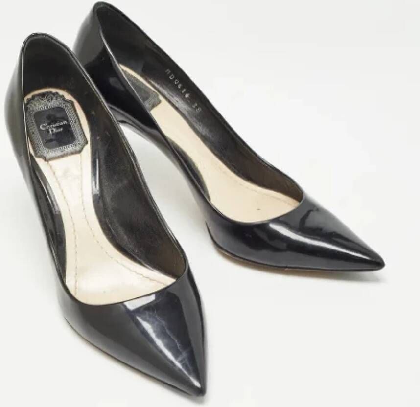 Dior Vintage Pre-owned Leather heels Black Dames