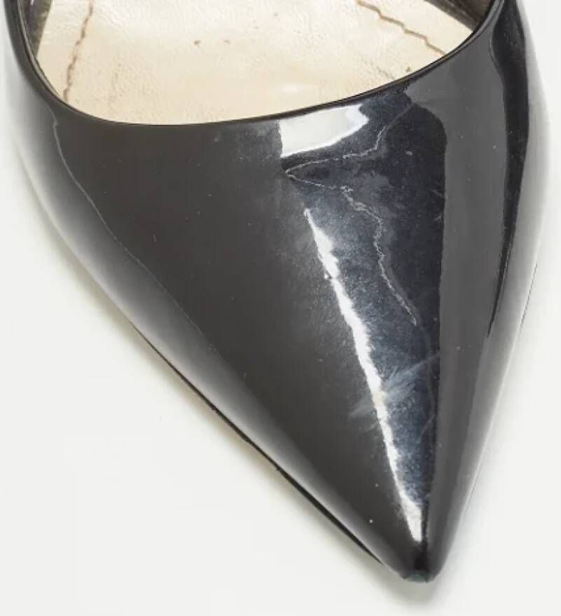 Dior Vintage Pre-owned Leather heels Black Dames
