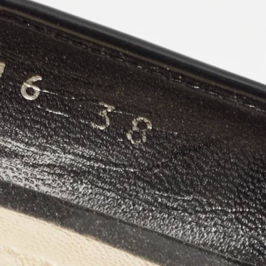 Dior Vintage Pre-owned Leather heels Black Dames