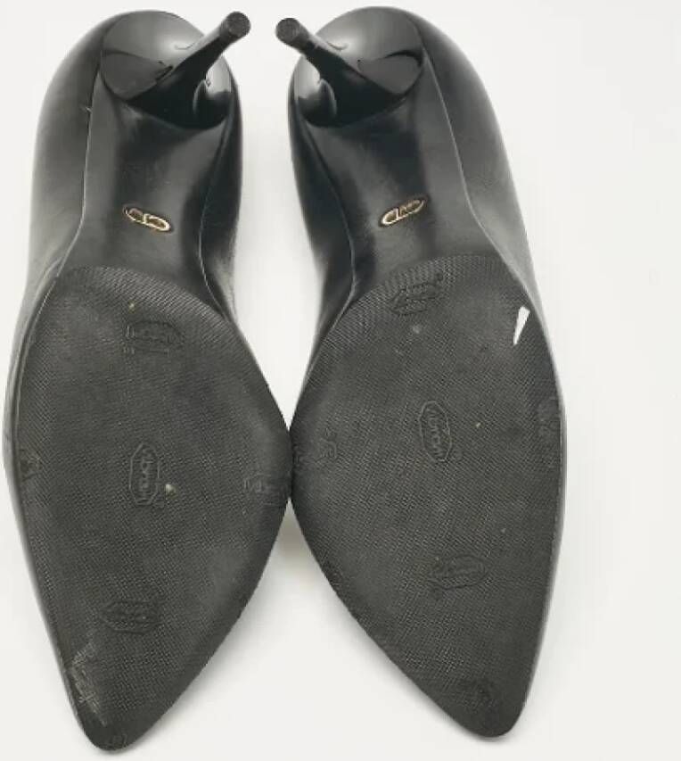 Dior Vintage Pre-owned Leather heels Black Dames