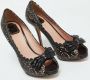 Dior Vintage Pre-owned Leather heels Black Dames - Thumbnail 3