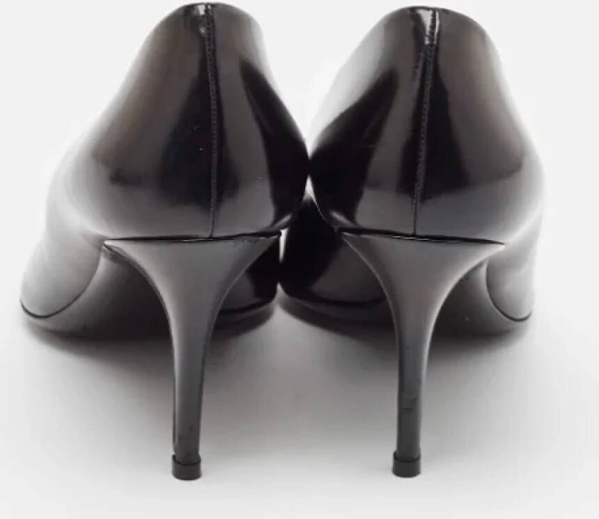 Dior Vintage Pre-owned Leather heels Black Dames