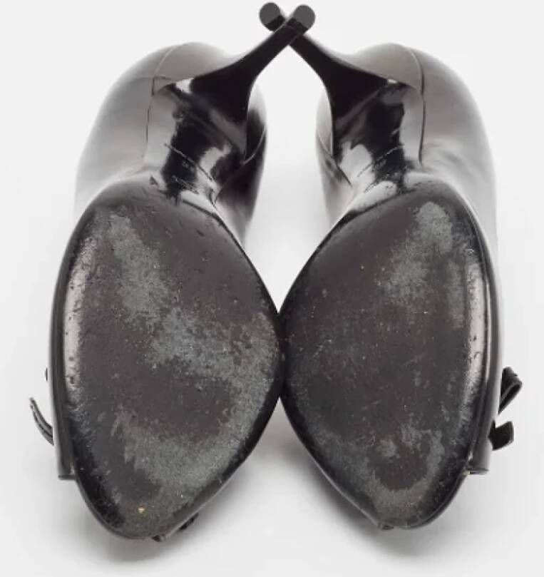 Dior Vintage Pre-owned Leather heels Black Dames