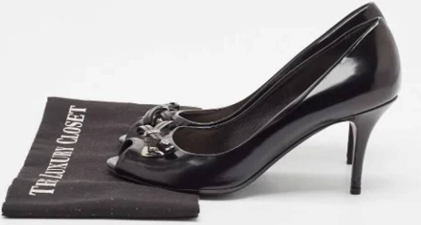 Dior Vintage Pre-owned Leather heels Black Dames