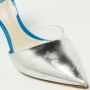 Dior Vintage Pre-owned Leather heels Blue Dames - Thumbnail 8