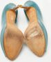 Dior Vintage Pre-owned Leather heels Blue Dames - Thumbnail 7