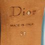 Dior Vintage Pre-owned Leather heels Blue Dames - Thumbnail 8