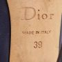 Dior Vintage Pre-owned Leather heels Blue Dames - Thumbnail 8