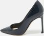 Dior Vintage Pre-owned Leather heels Blue Dames - Thumbnail 2
