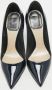 Dior Vintage Pre-owned Leather heels Blue Dames - Thumbnail 3