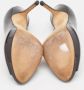 Dior Vintage Pre-owned Leather heels Blue Dames - Thumbnail 6
